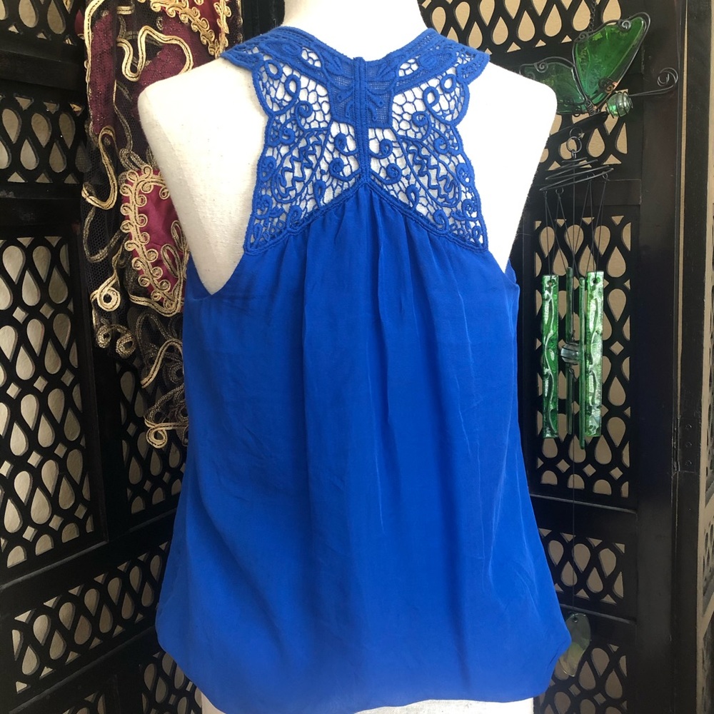 Express blue top
